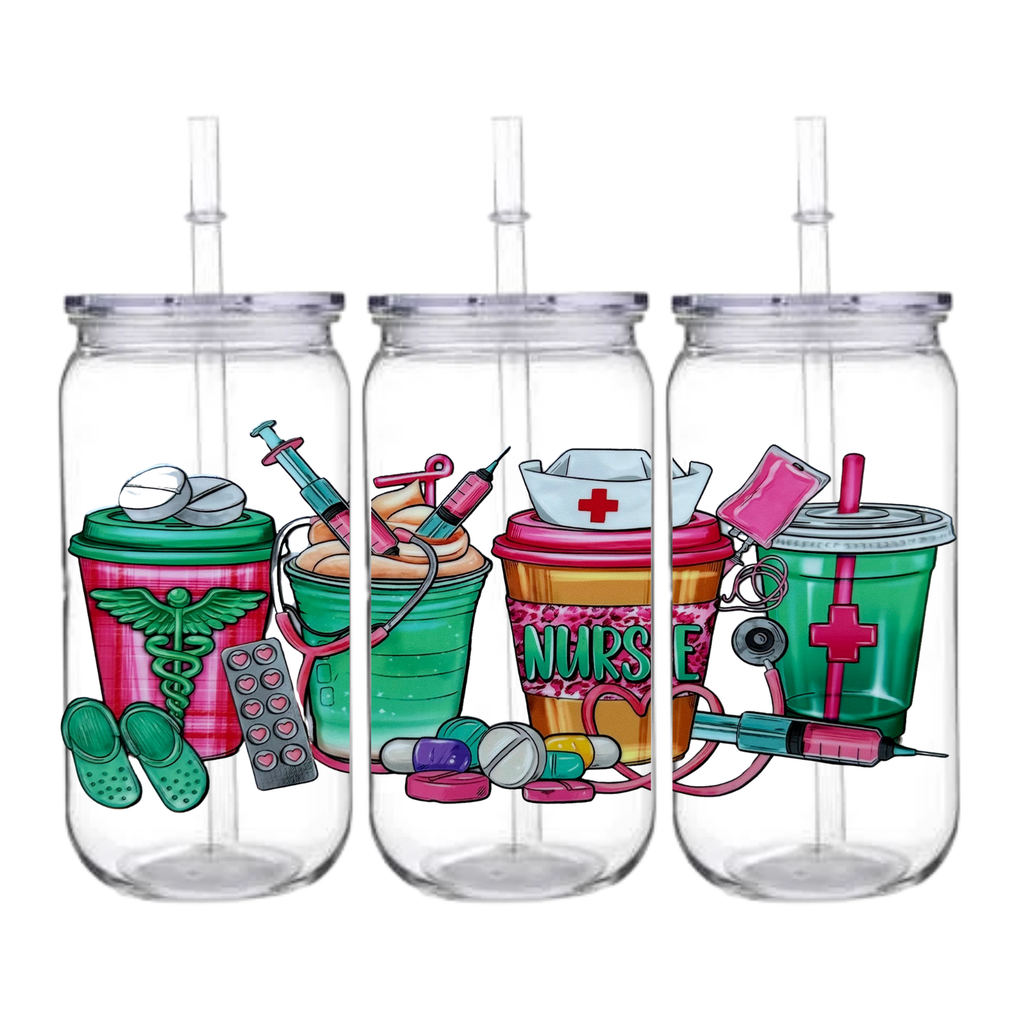 Coffee in the OR - Snowglobe tumbler