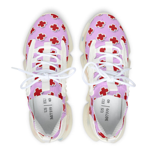 Pink Health sneakers