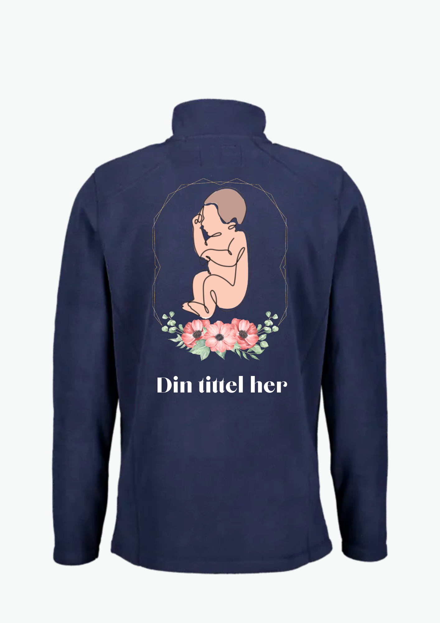 👶 “Baby Bloom” Fleecejakke