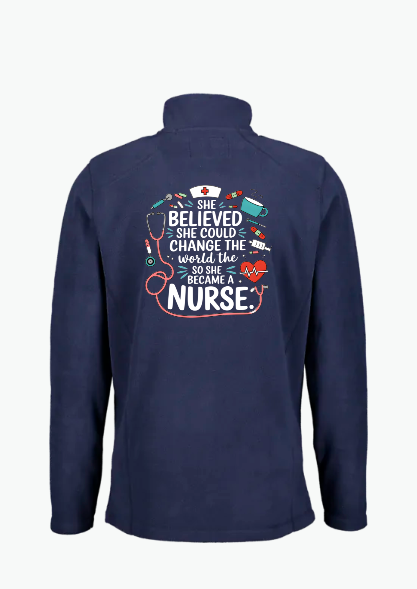 💙 "She Believed She Could" – Fleece