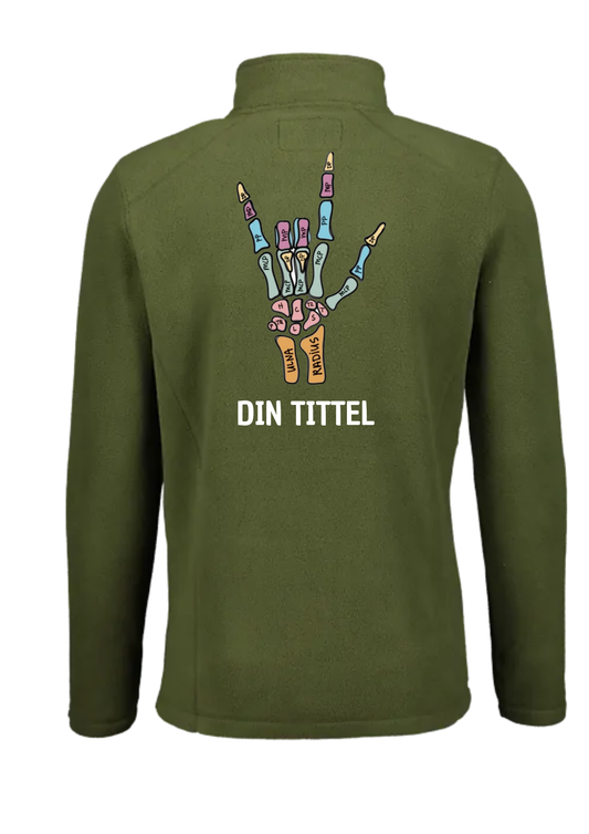 RockBone - Fleecejakke for menn