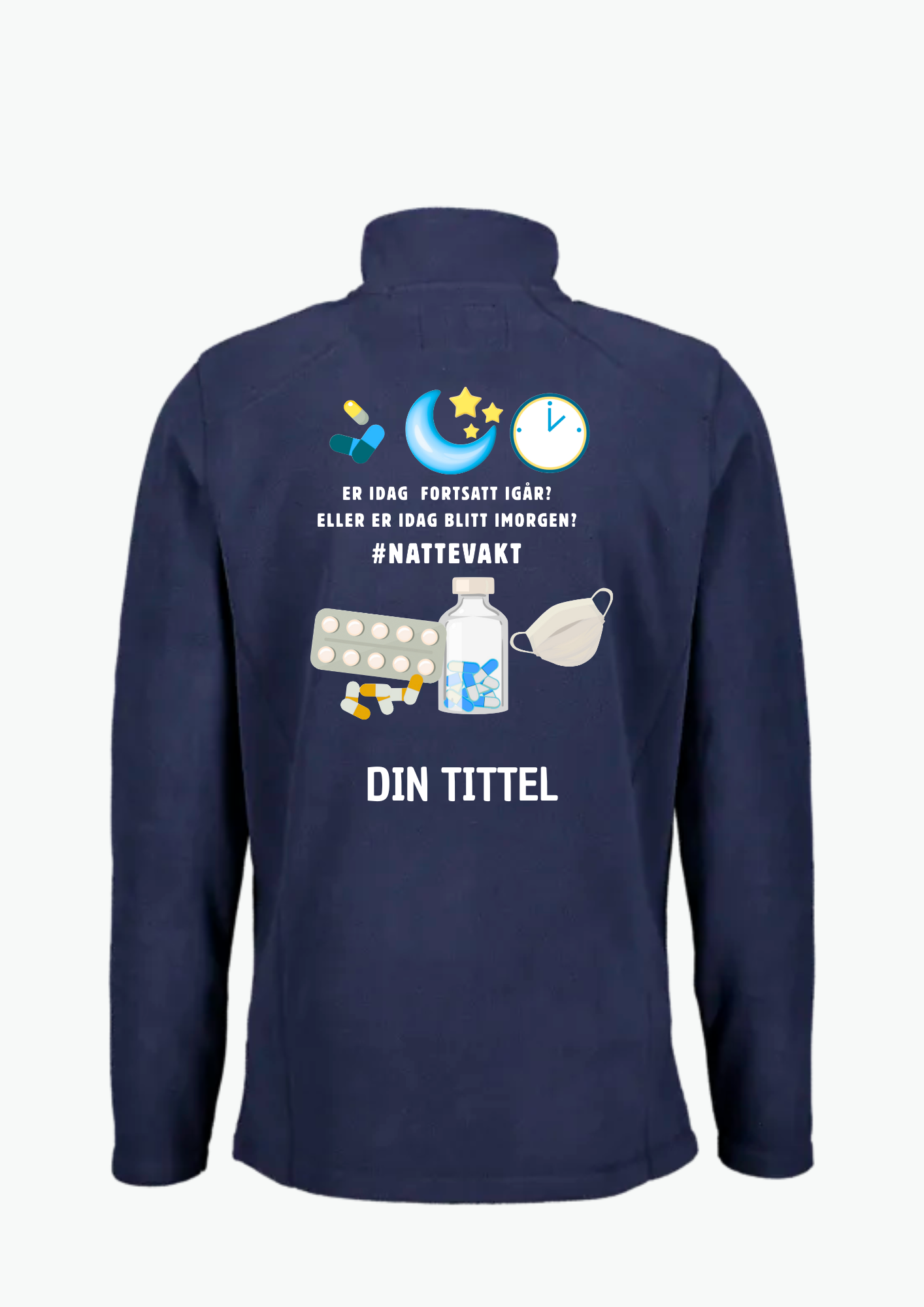🌙 #NATTEVAKT – fleecejakke