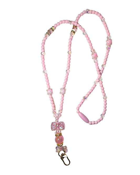 🎀 Kortsnor Candy – Rosa