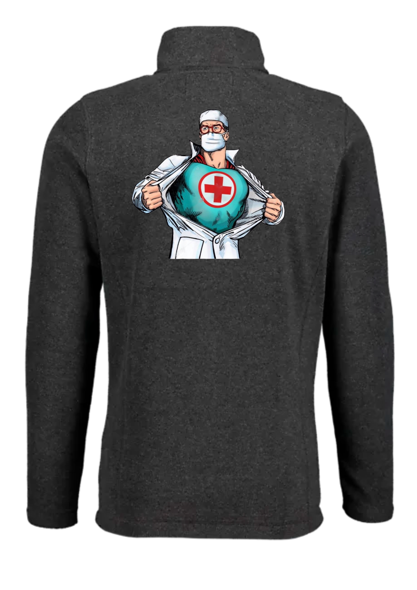 Super Hero - Fleecejakke for menn