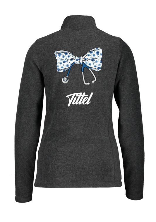 Blue Bow - Fleecejakke