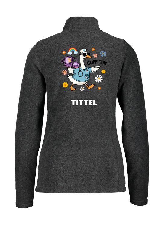 🦢 “Cuff ’Em” Fleecejakke