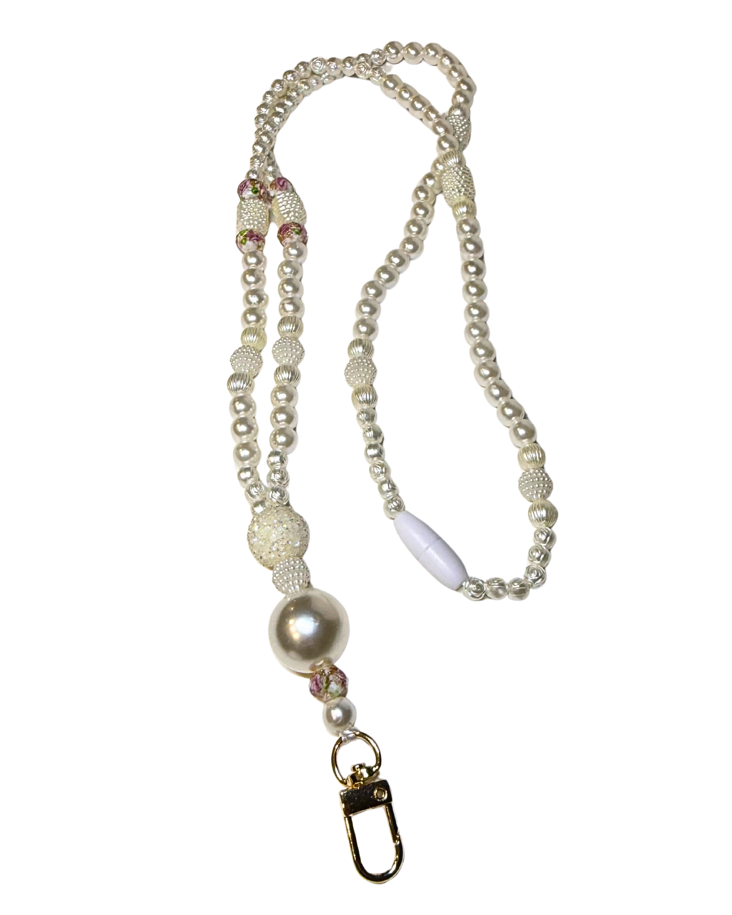 🤍 Kortsnor “Vanilla Shift” – Perlehvit