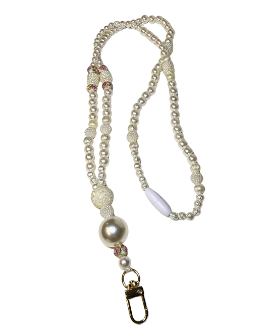 🤍 Kortsnor “Vanilla Shift” – Perlehvit