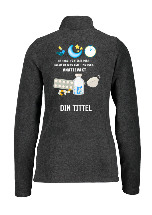 NATTEVAKT - Fleecejakke for menn