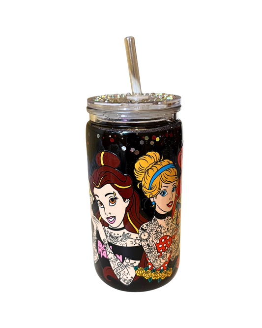 Dark Disney Princess - Snowglobe tumbler