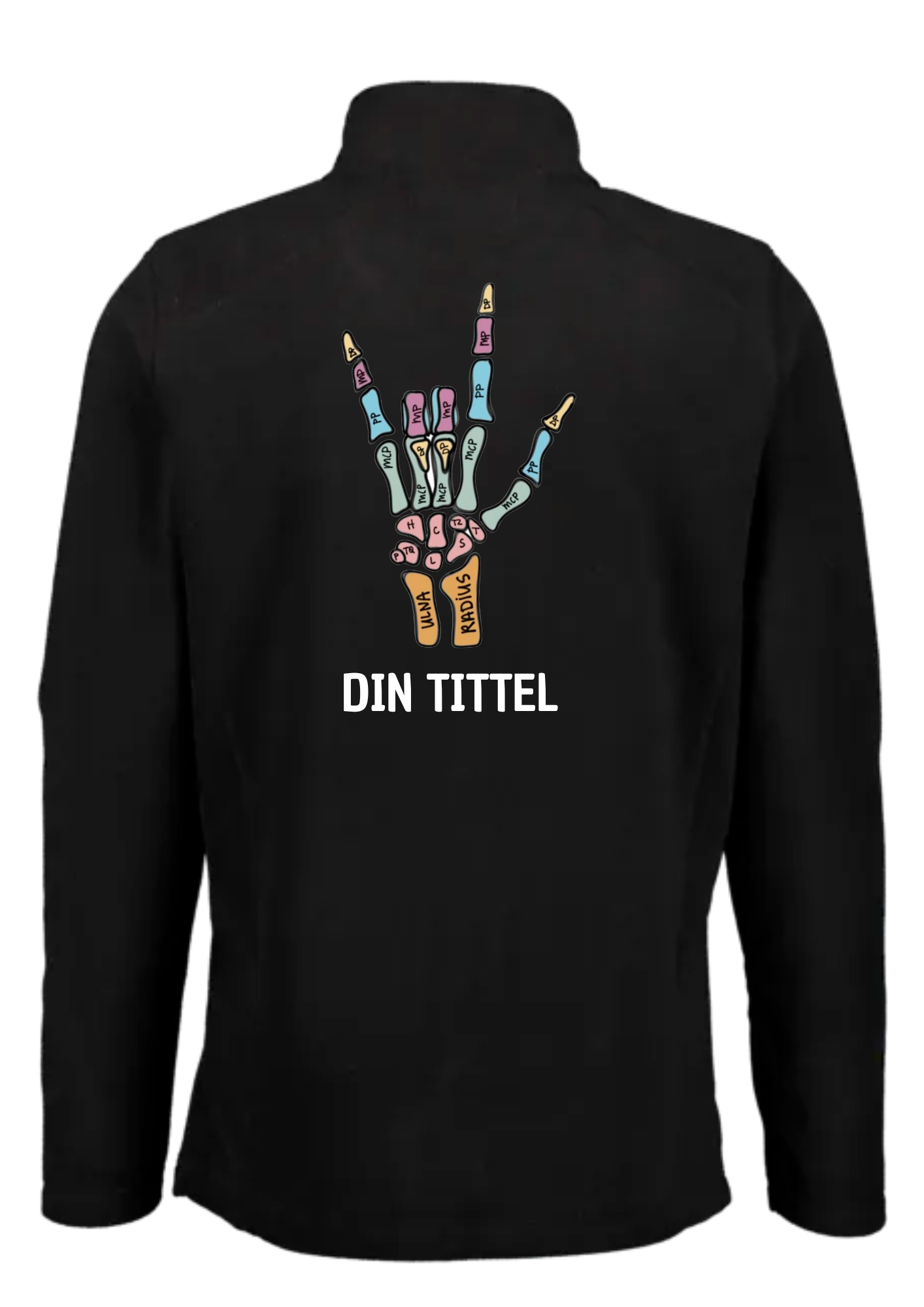 RockBone - Fleecejakke for menn