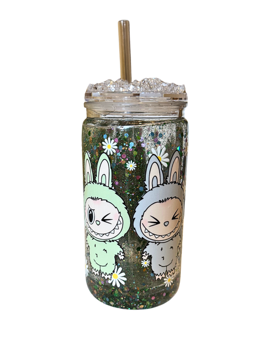 Dancing Labubu - Snowglobe tumbler