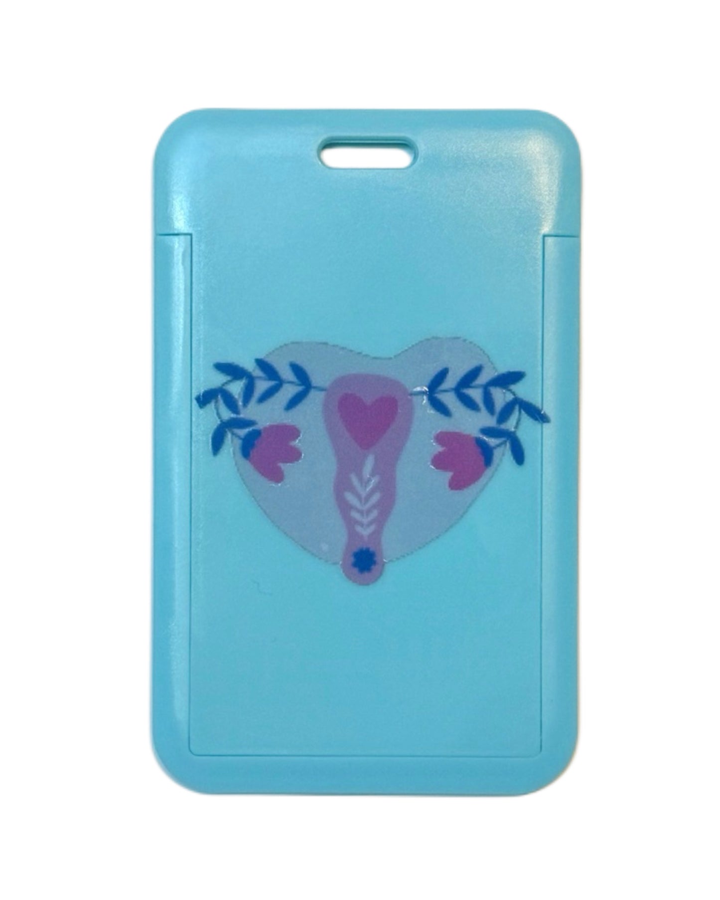 Floral Uterus – ID-kortholder