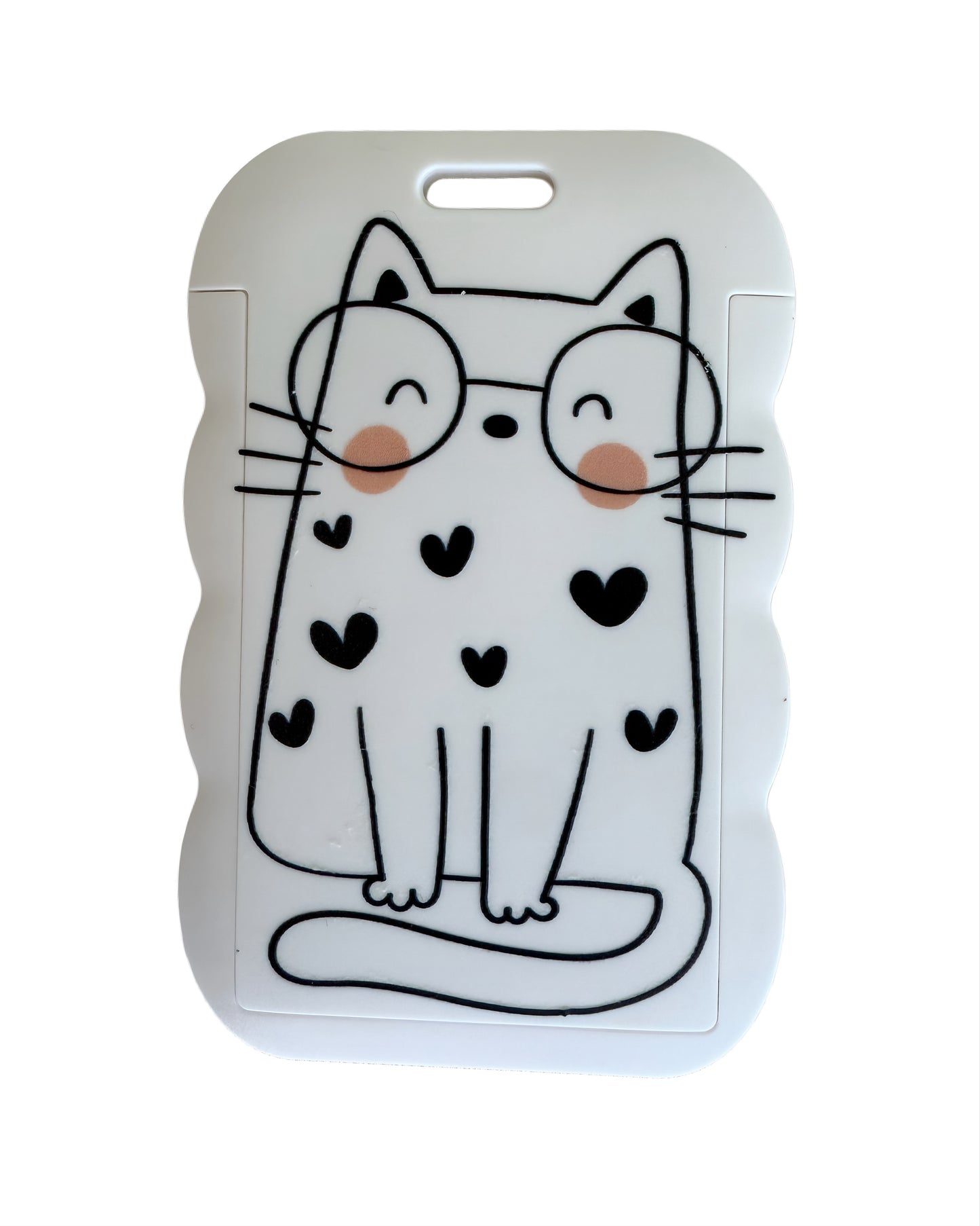 🐱 Heart Cat – Kortholder