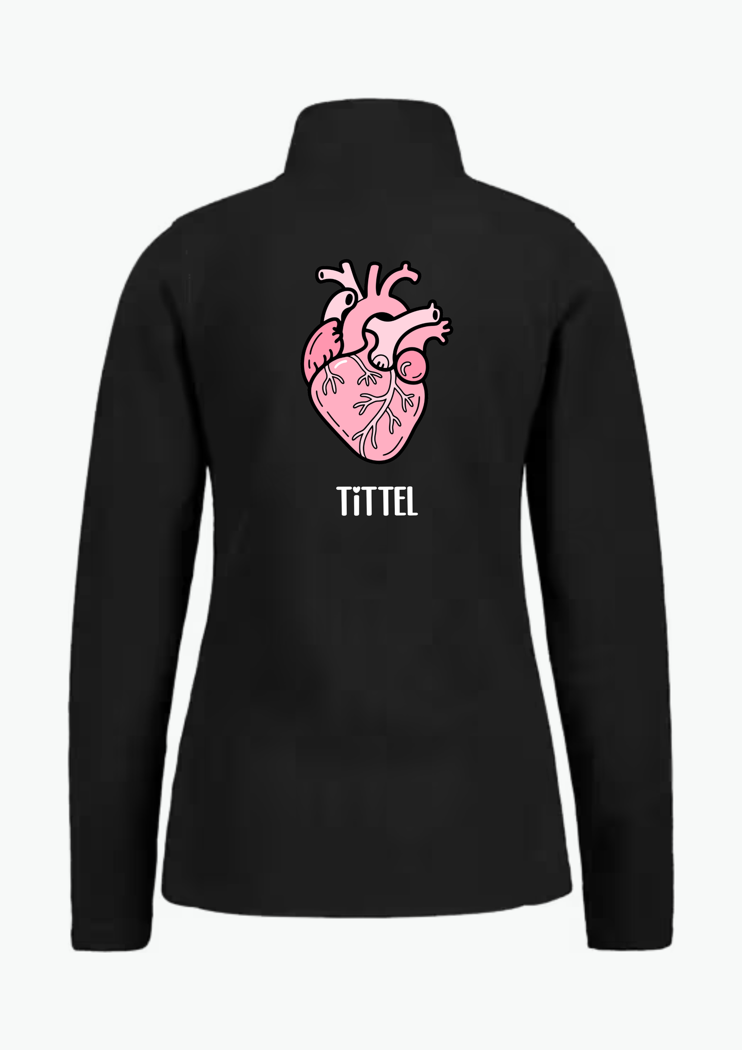 💗 “Anatomical Heart” Fleecejakke