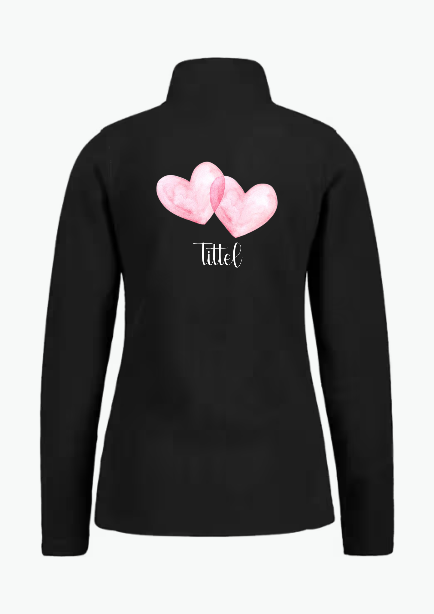 💕 “Double Hearts” Fleecejakke