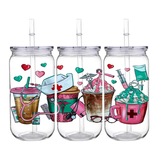 Coffee - Snowglobe tumbler