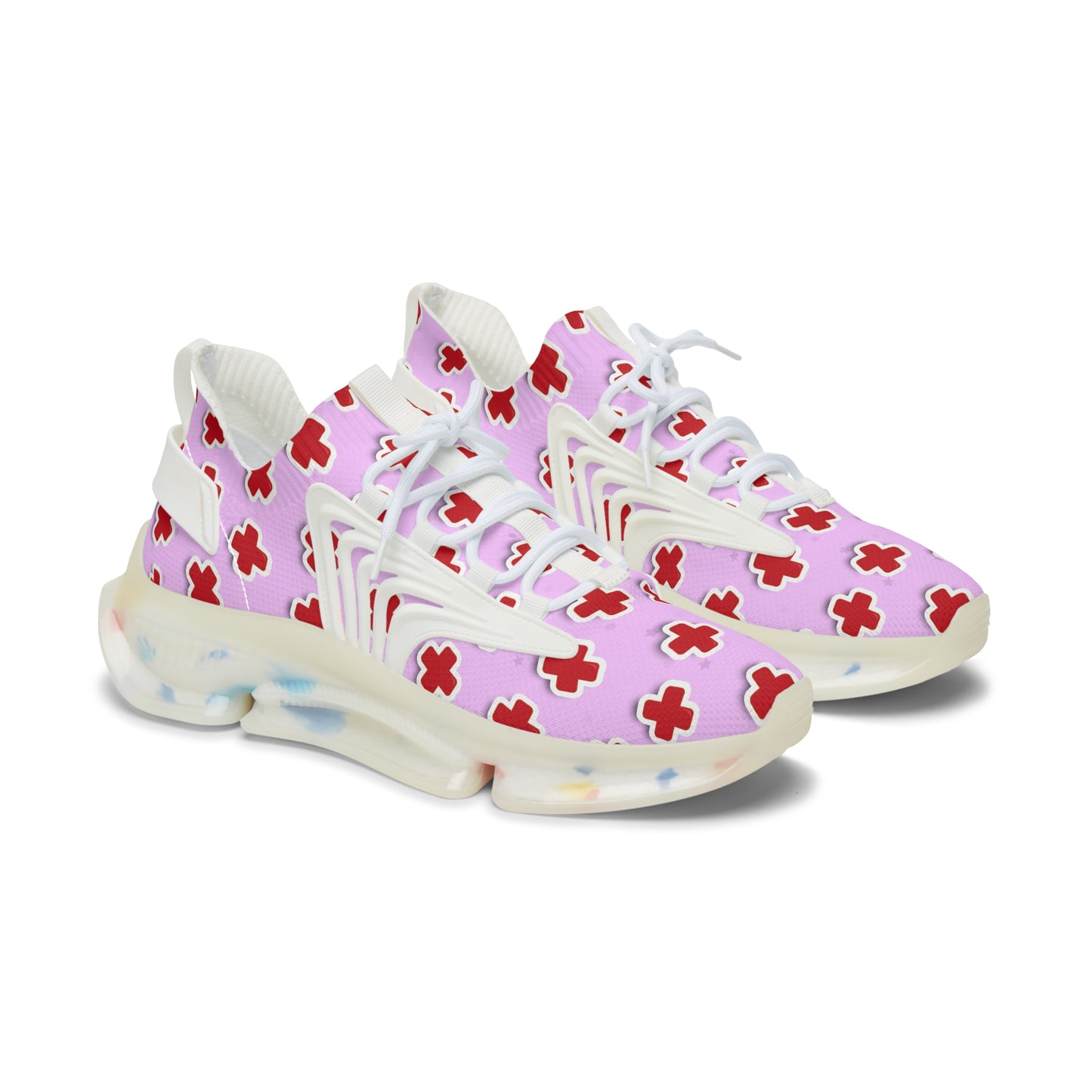 Pink Health sneakers