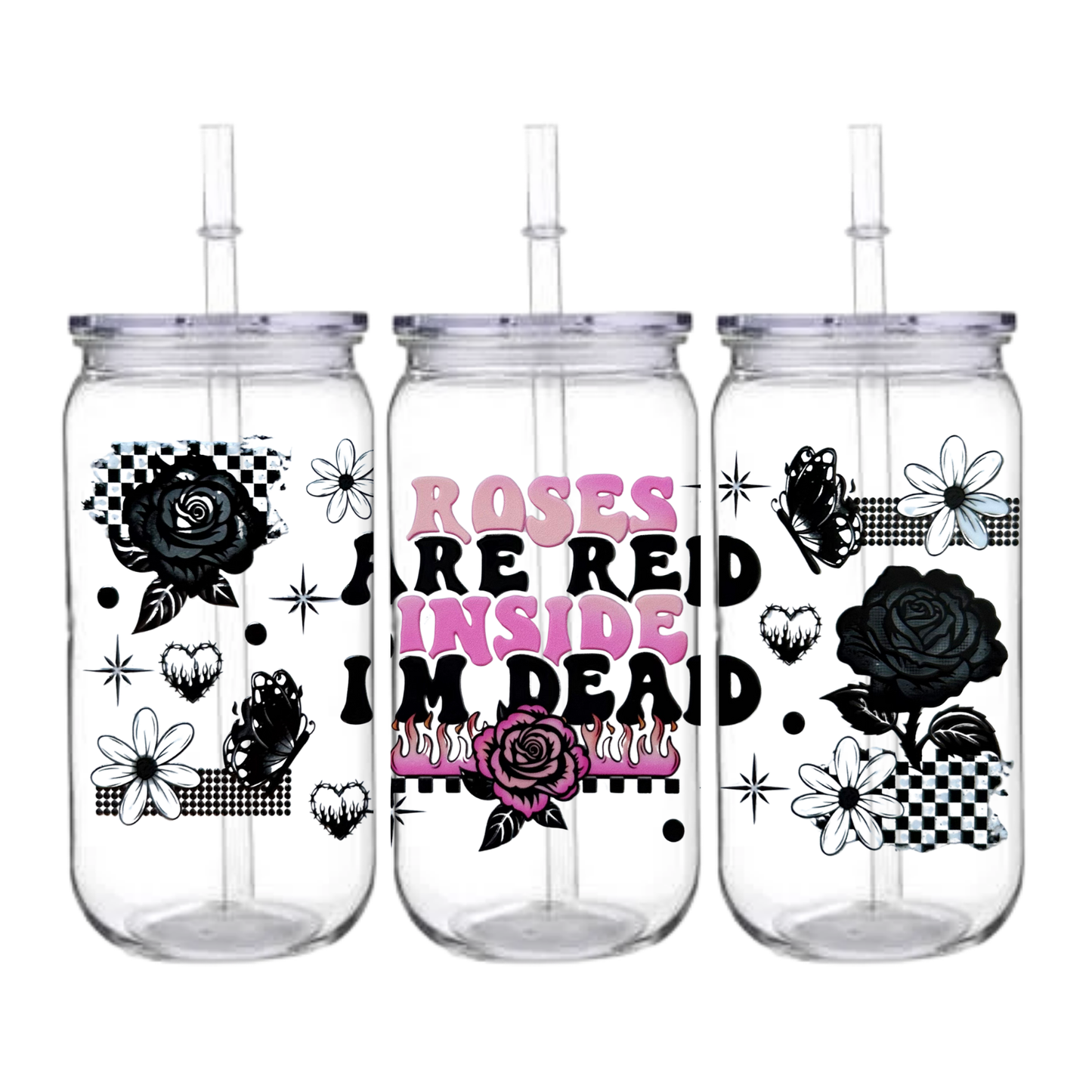 Inside im dead - Snowglobe tumbler
