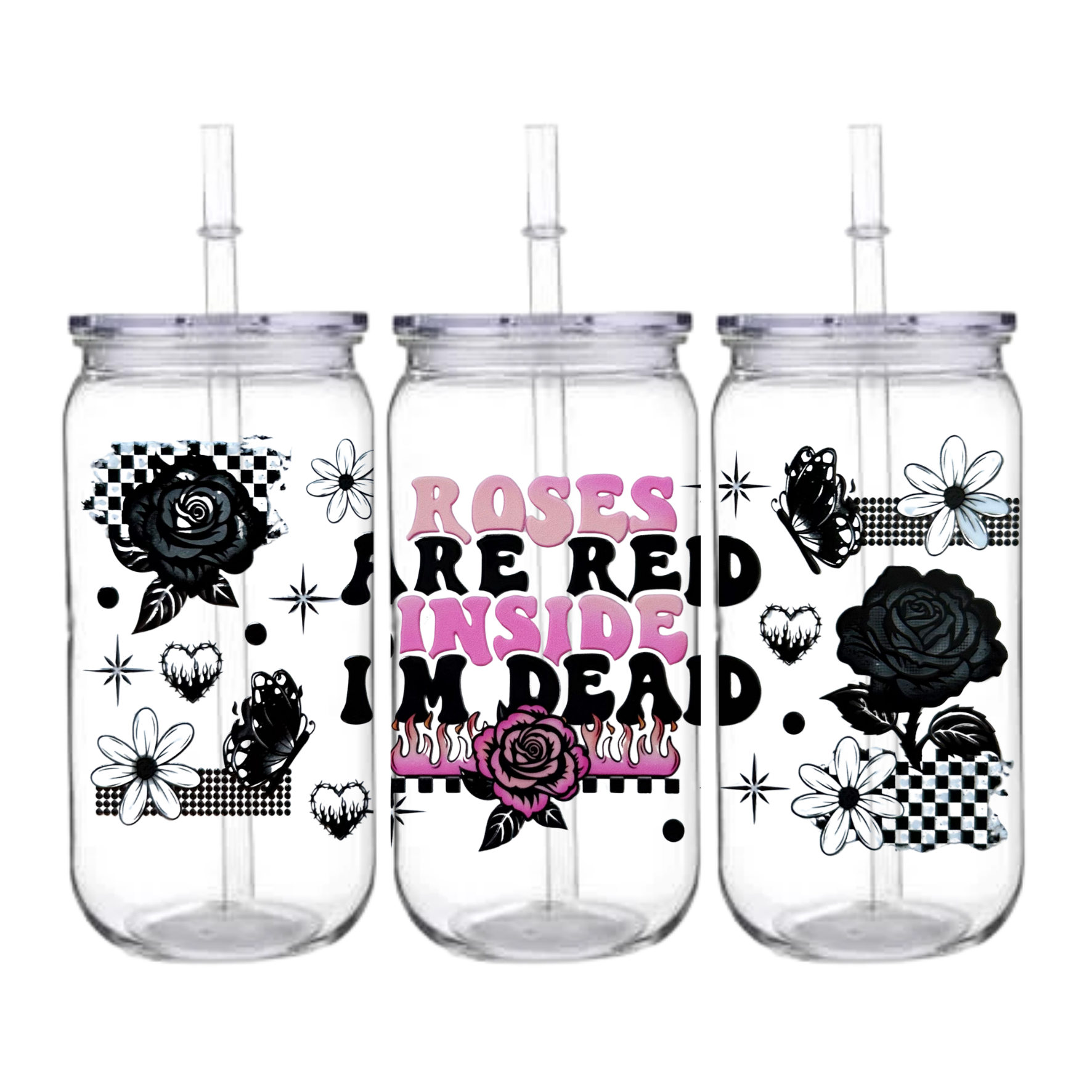 Inside im dead - UV-DTF sticker