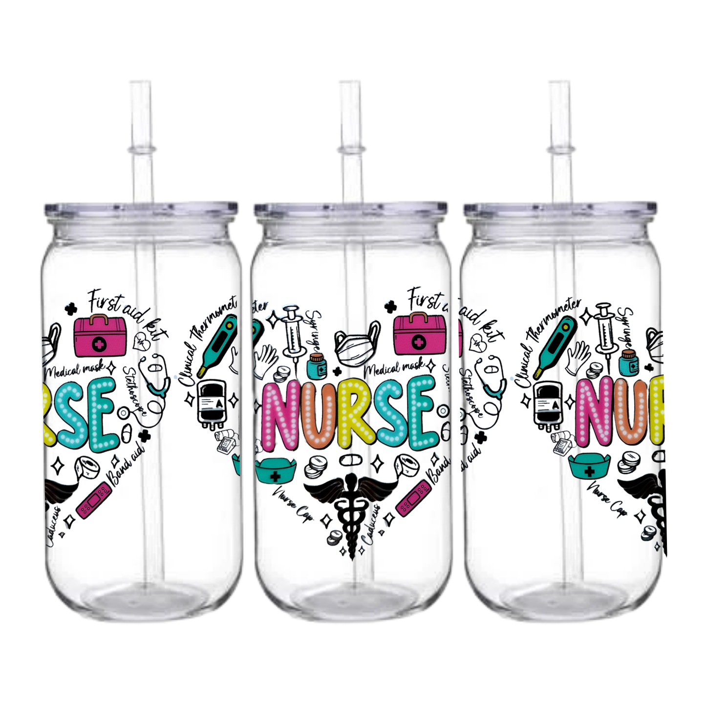 The heart - Snowglobe tumbler