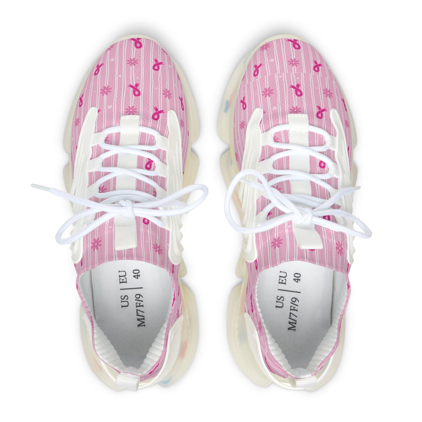 Breastcancer floral joggesko