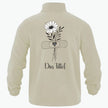 Simple Flower - Fleecejakke med personlig trykk