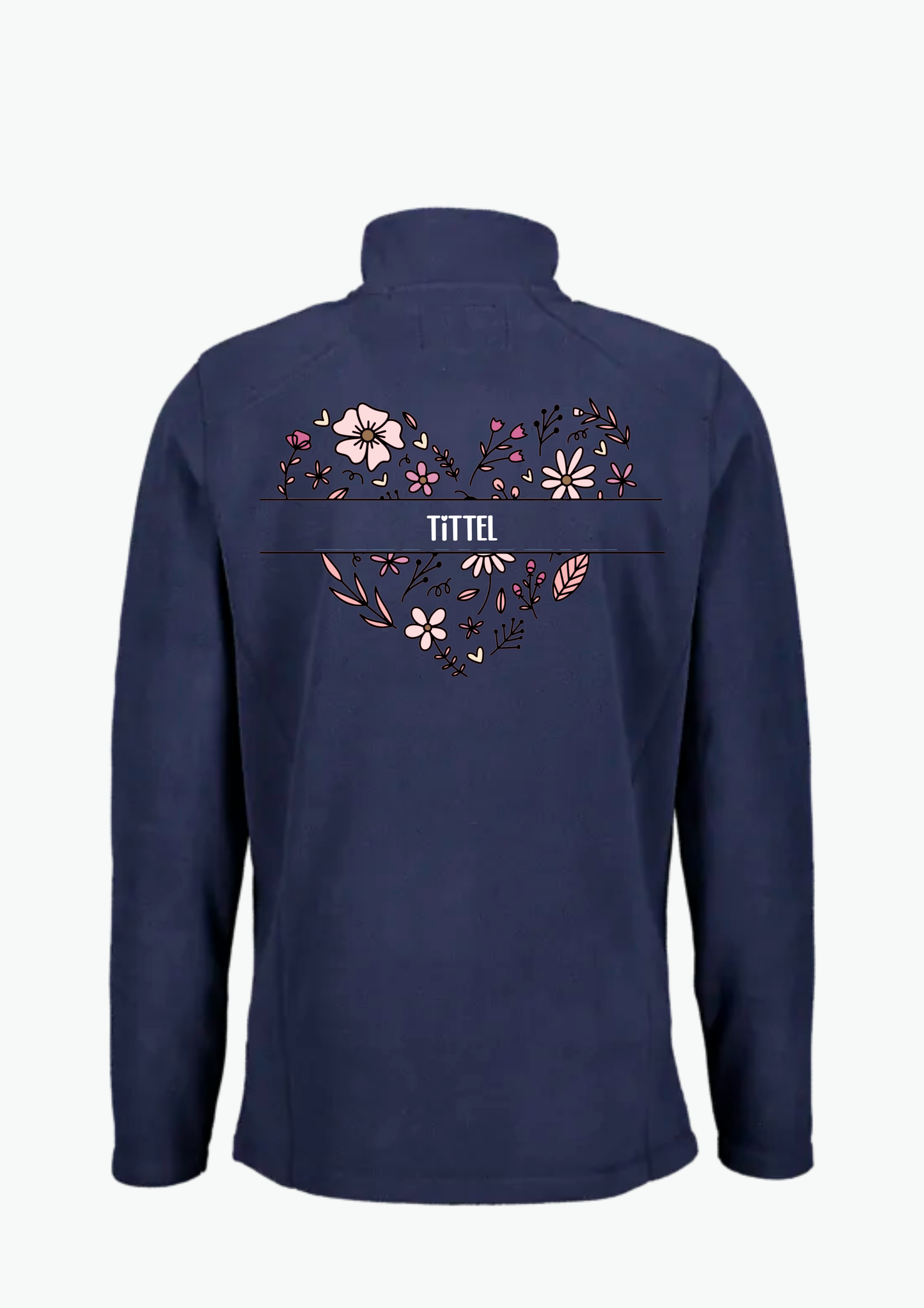 🌸Split heart - fleecejakke