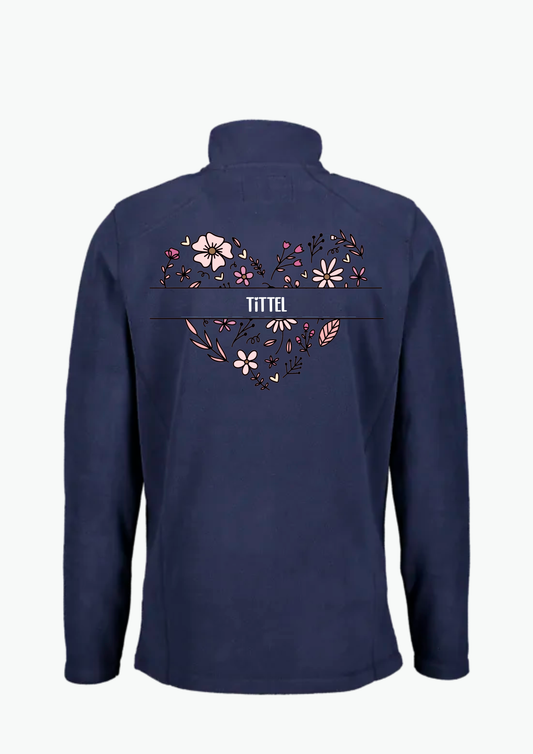 🌸Split heart - fleecejakke