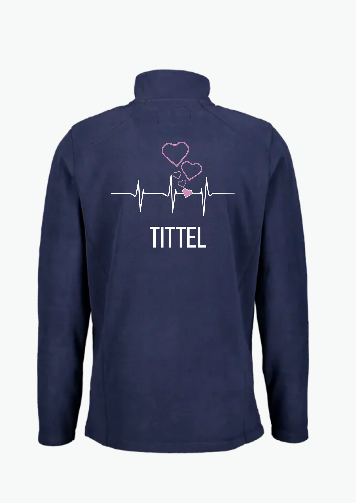 ❤️ “Heartbeat Love” Fleecejakke