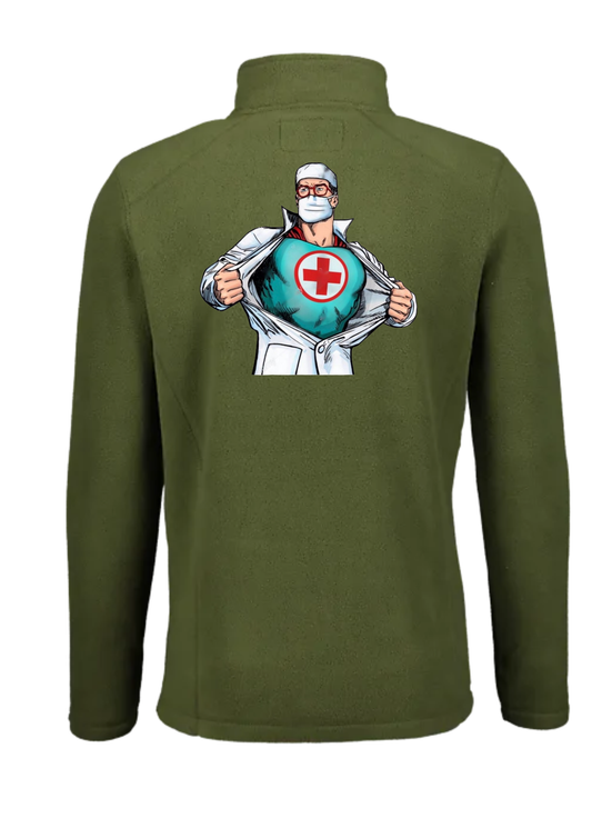 Super Hero - Fleecejakke for menn