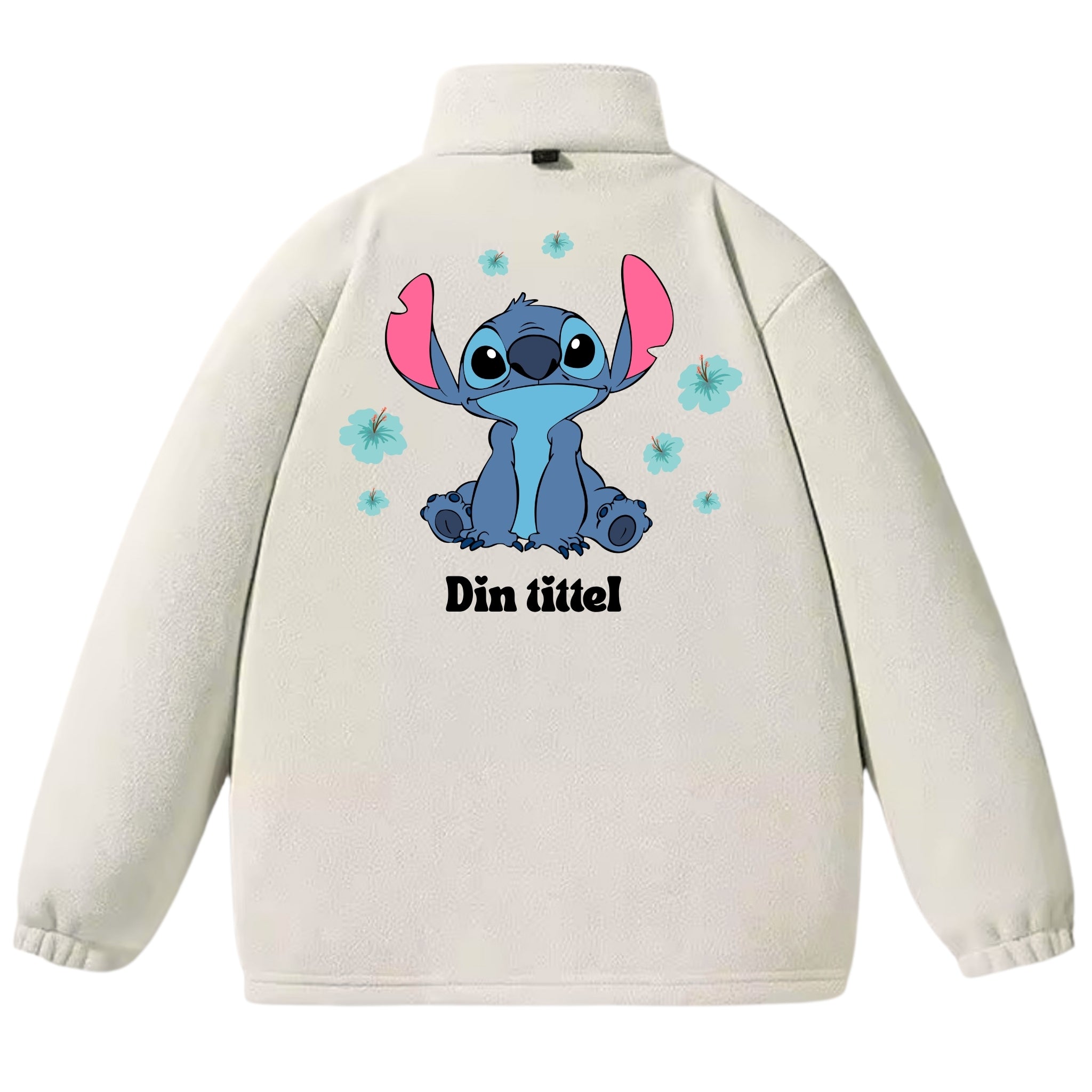 Stitchy - Fleecejakke med personlig trykk