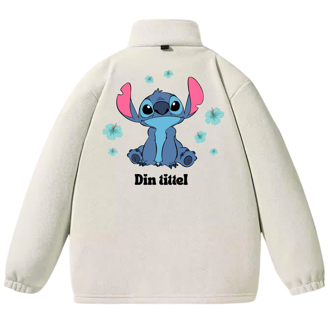 Stitchy - Fleecejakke med personlig trykk