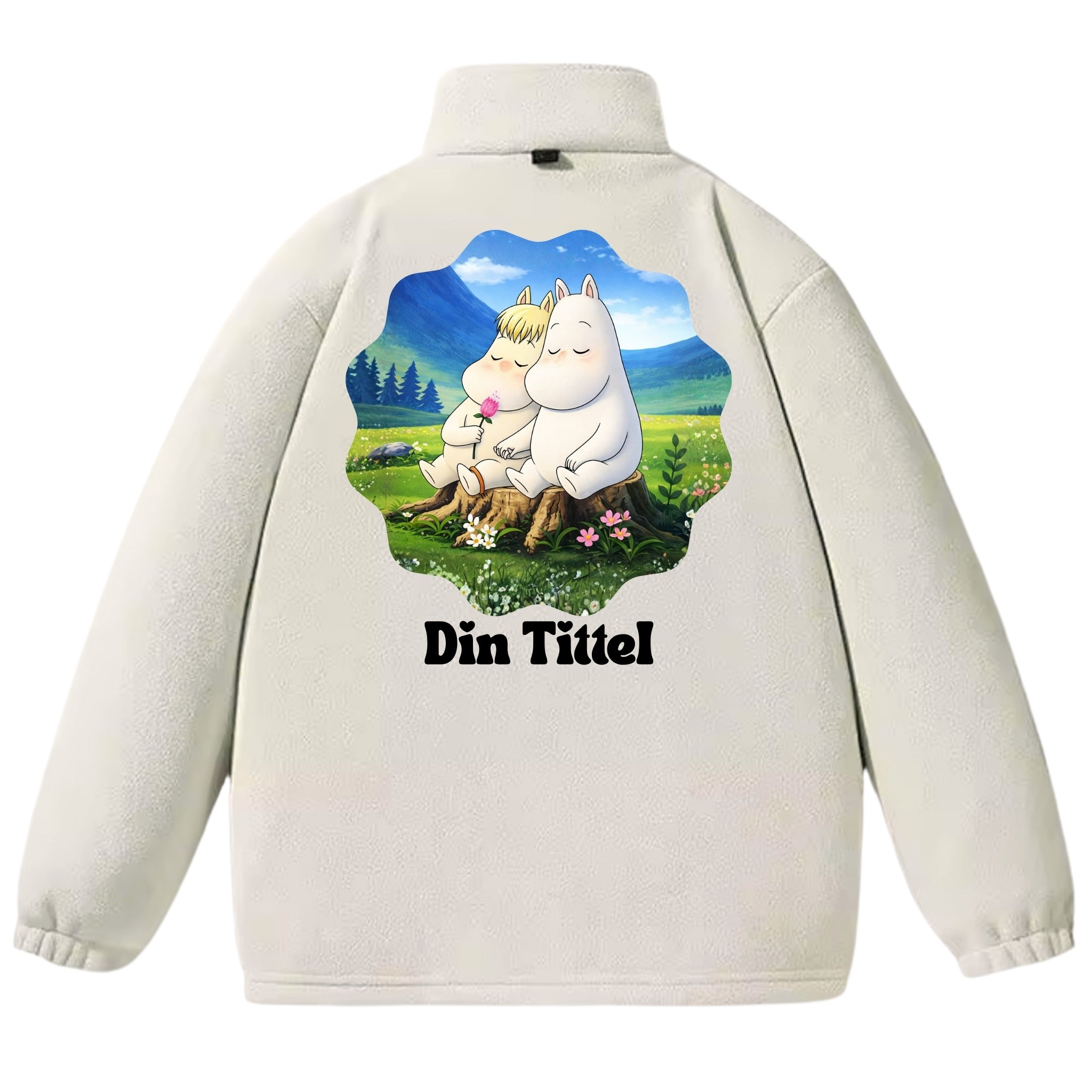 Mumi- Fleecejakke med personlig trykk