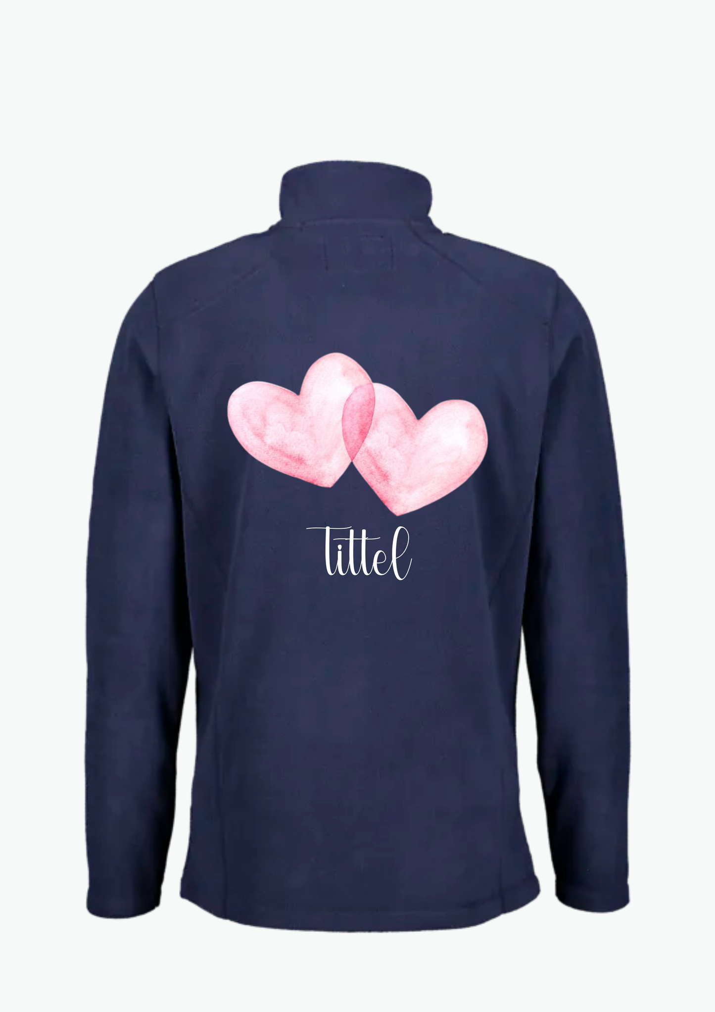 💕 “Double Hearts” Fleecejakke