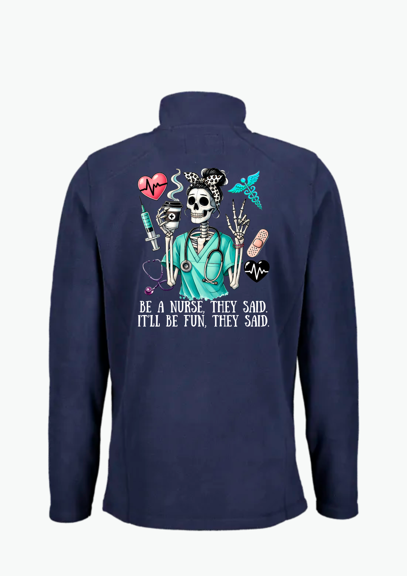 ☠️ They Said - Fleecejakke