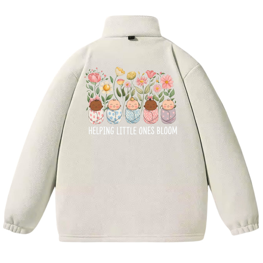 Bloom little one - Fleecejakke