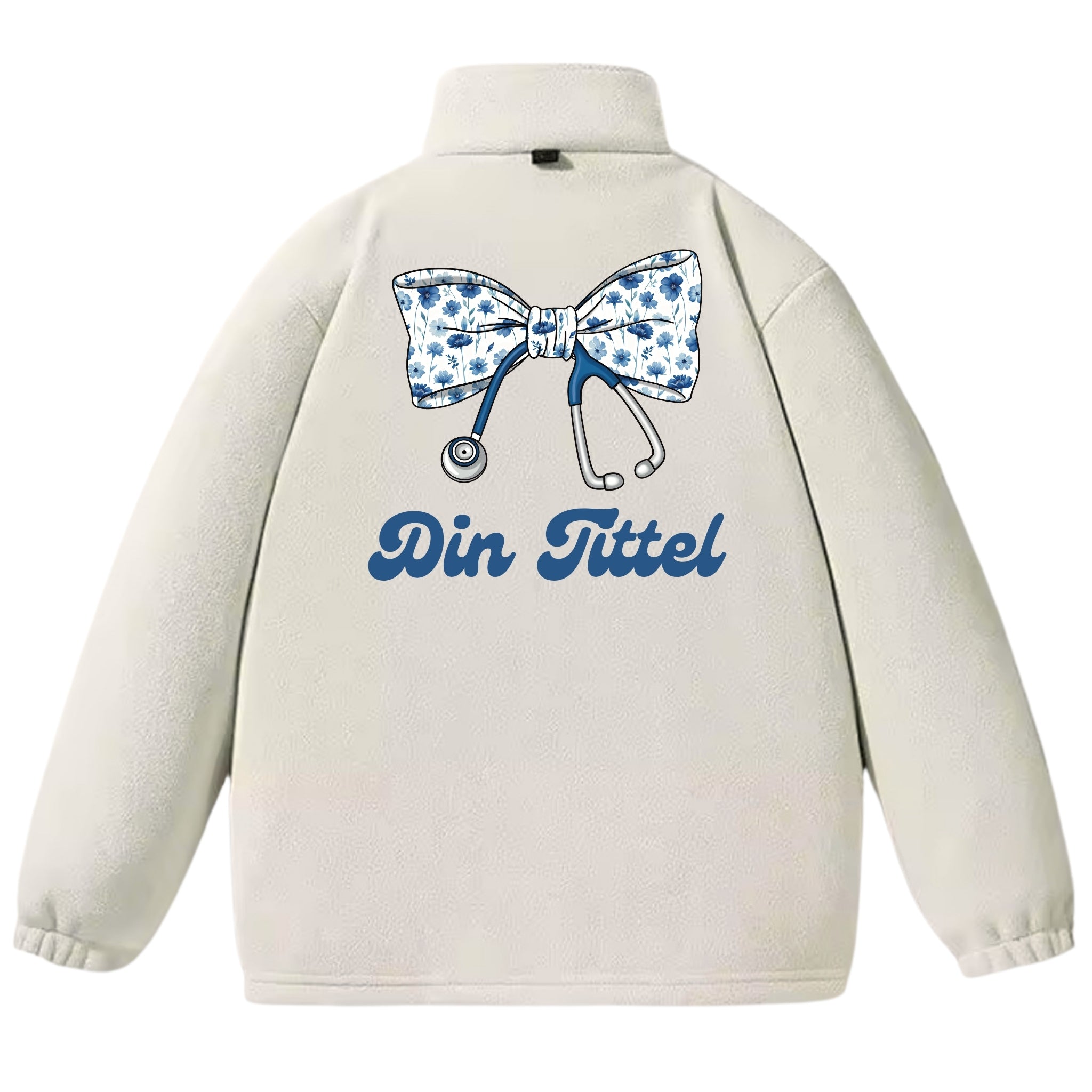 Blue Bow - Fleecejakke