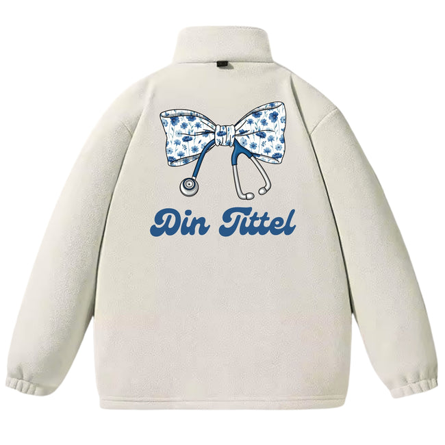 Blue Bow - Fleecejakke