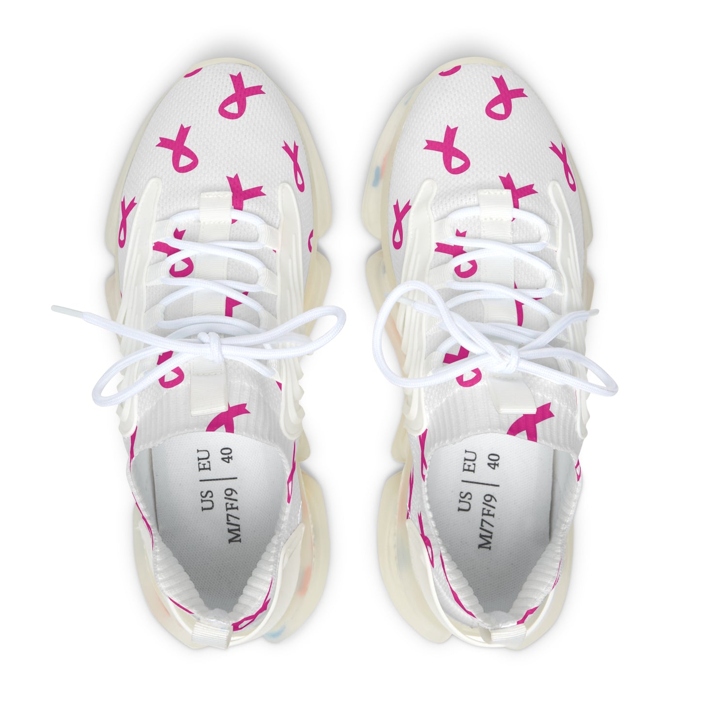 Rosa Sløyfe joggesko