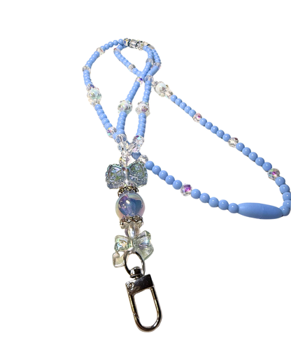 💙 Kortsnor “Blue Shift” – Blå