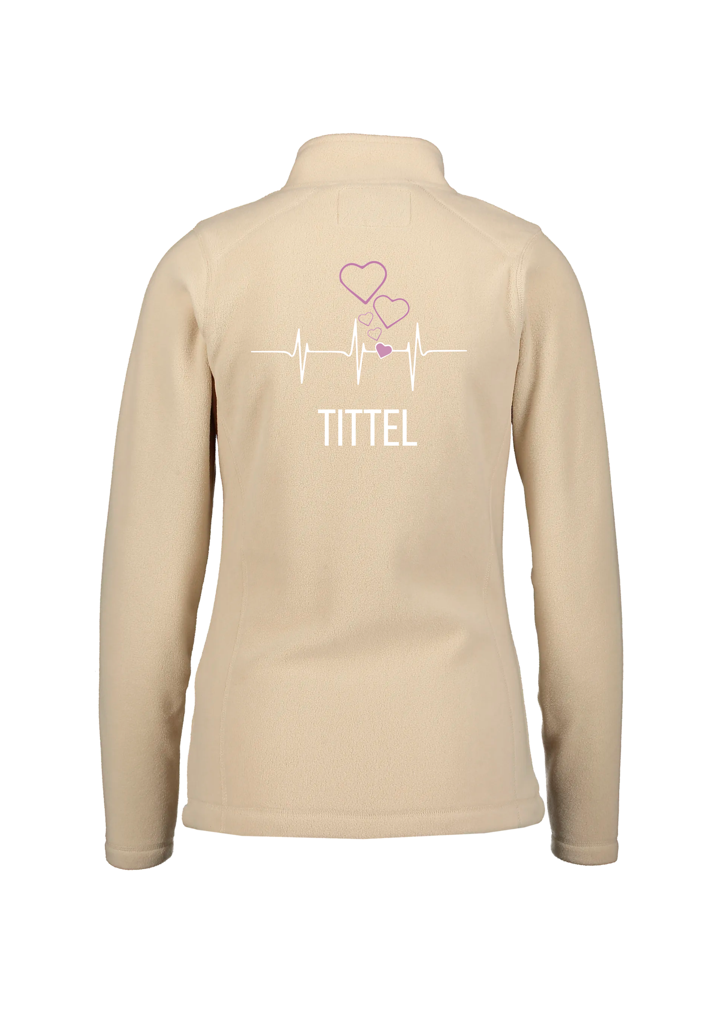 ❤️ “Heartbeat Love” Fleecejakke