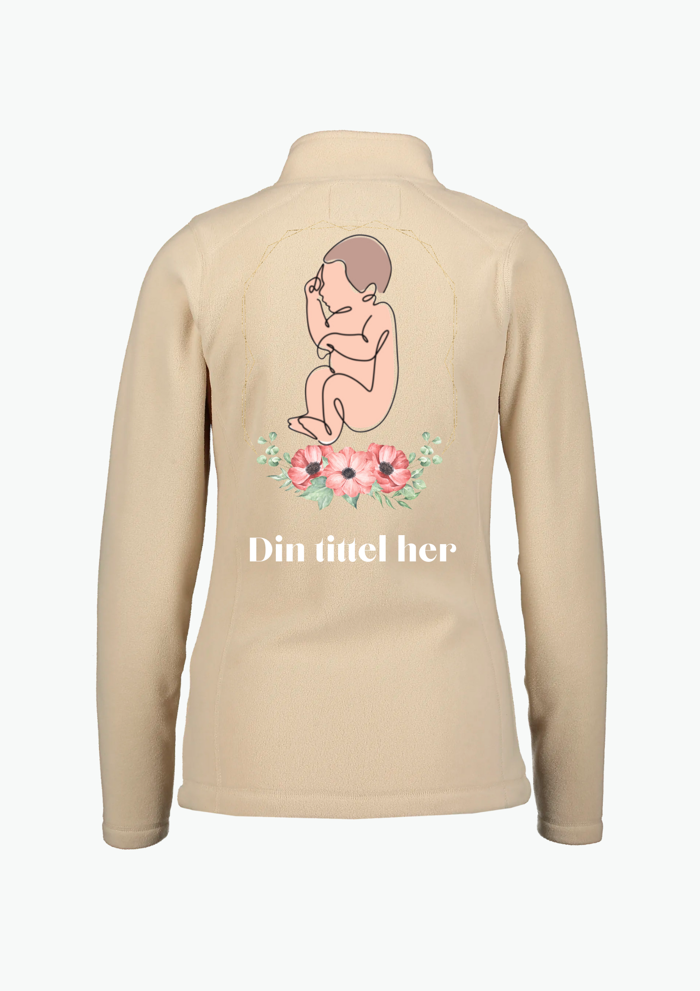 👶 “Baby Bloom” Fleecejakke