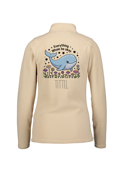 Wale be OK - Fleecejakke