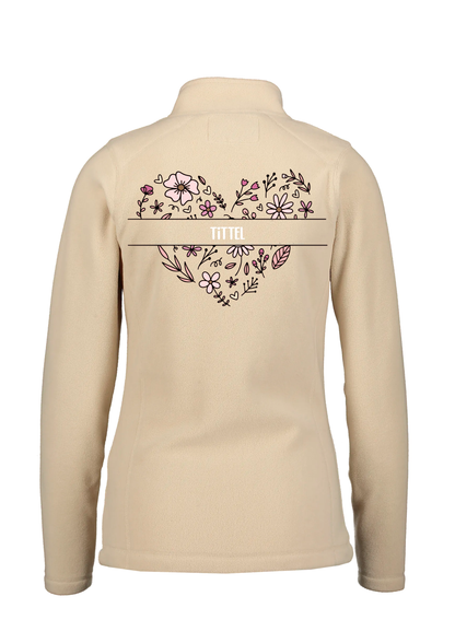 🌸Split heart - fleecejakke