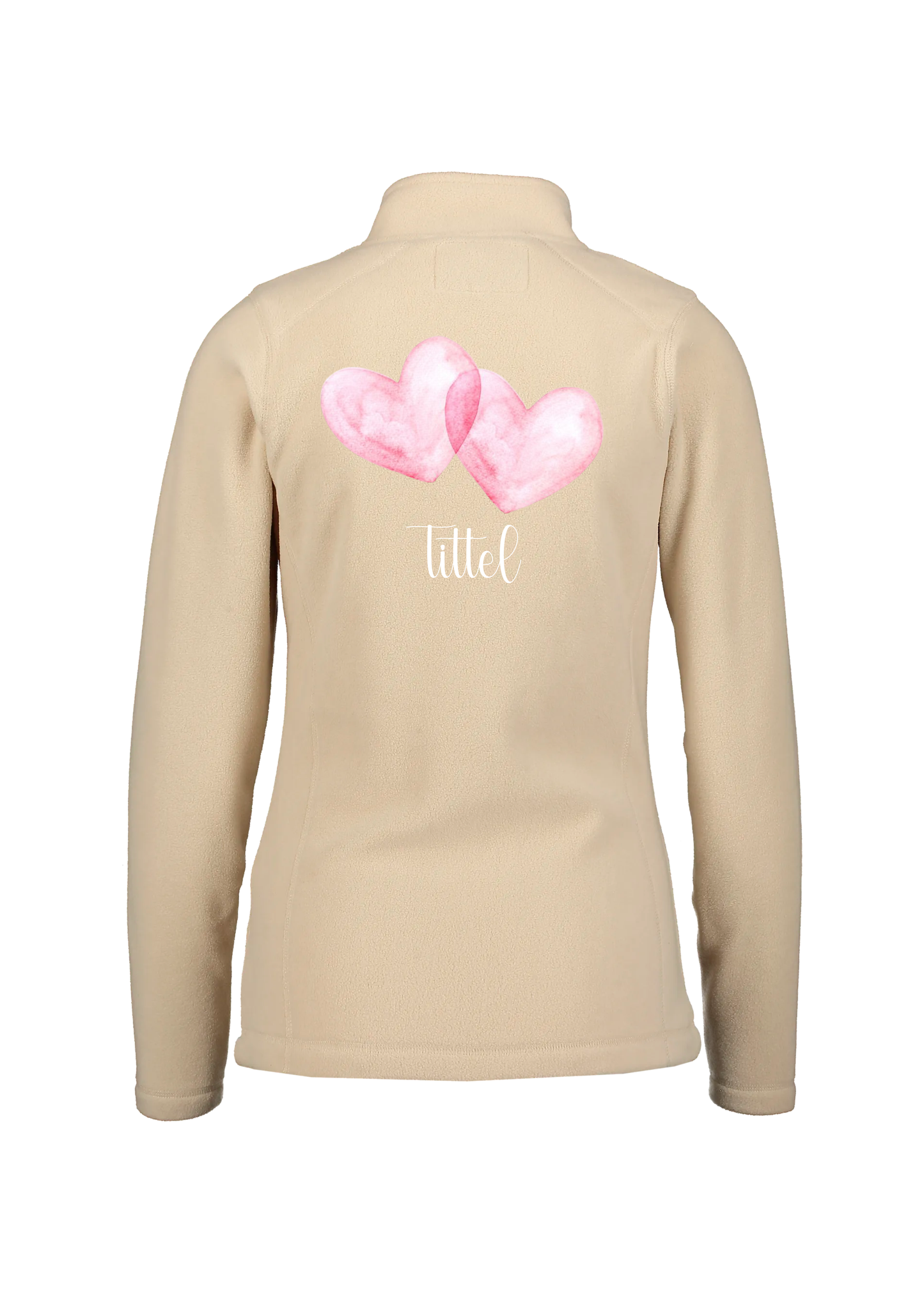 💕 “Double Hearts” Fleecejakke