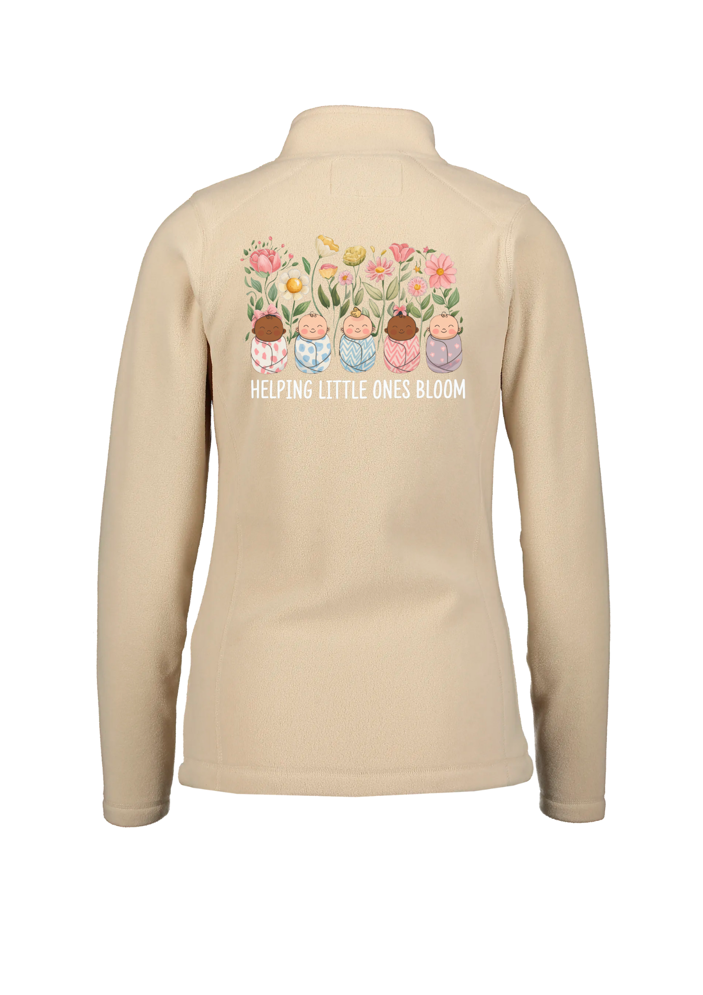 Bloom little one - Fleecejakke