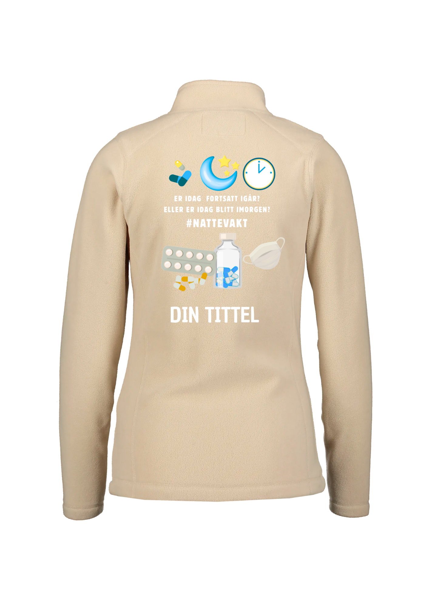 🌙 #NATTEVAKT – fleecejakke