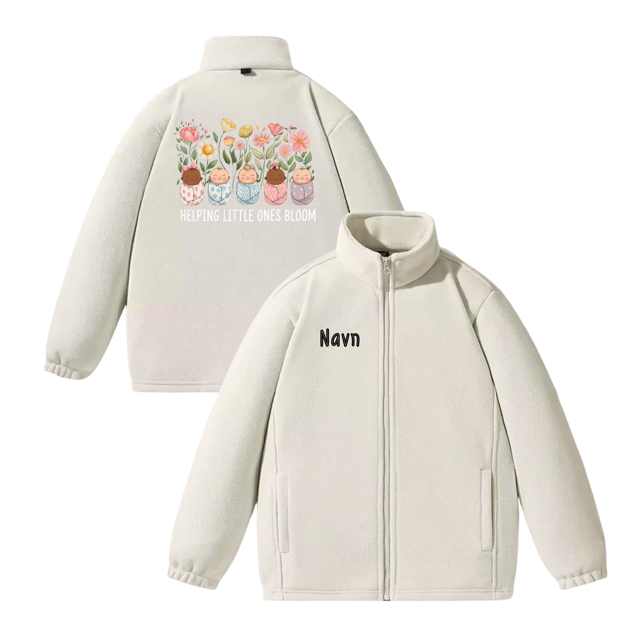 Bloom little one - Fleecejakke