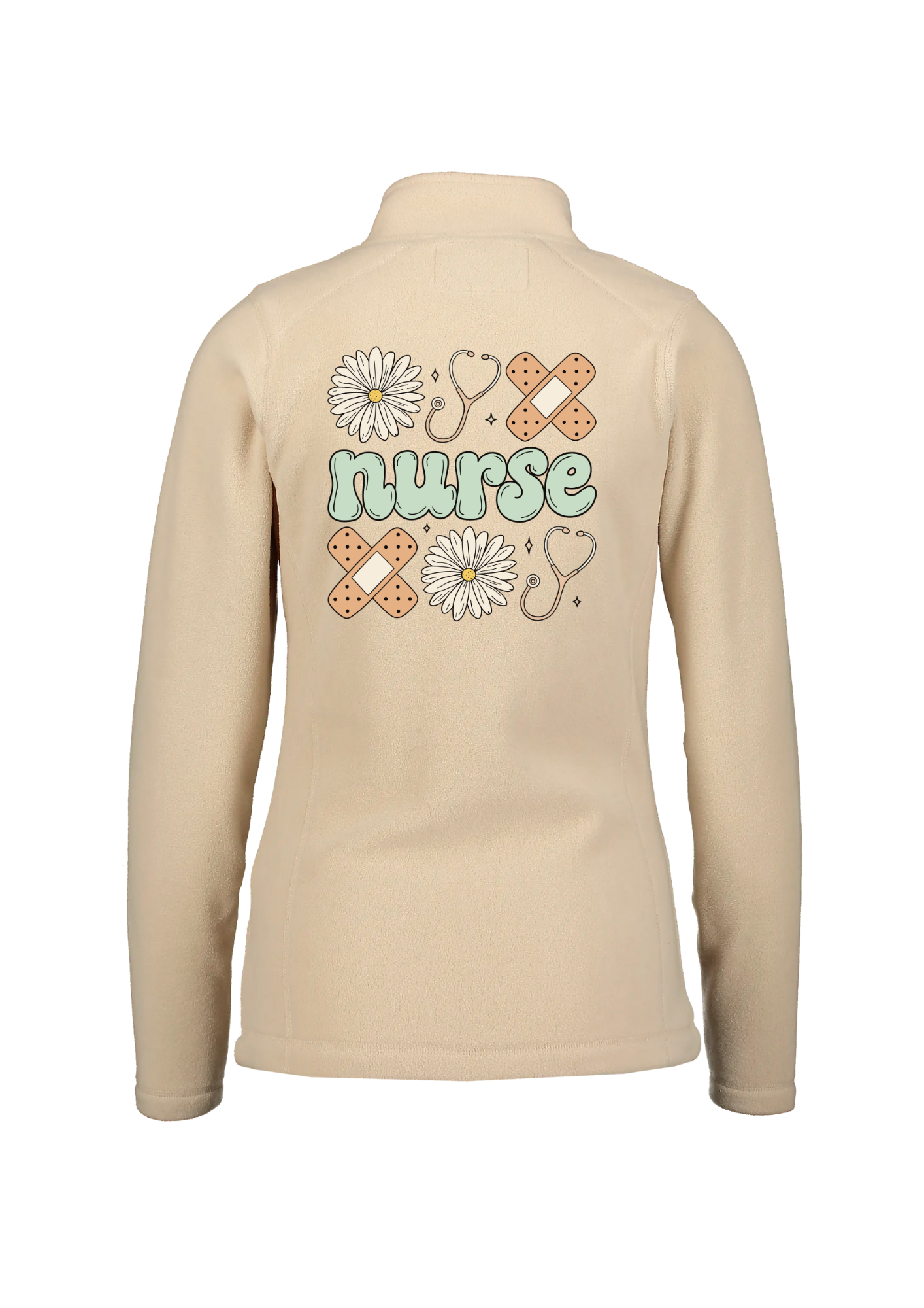 🌼 “Retro Nurse” – Bandage & Daisy Edition